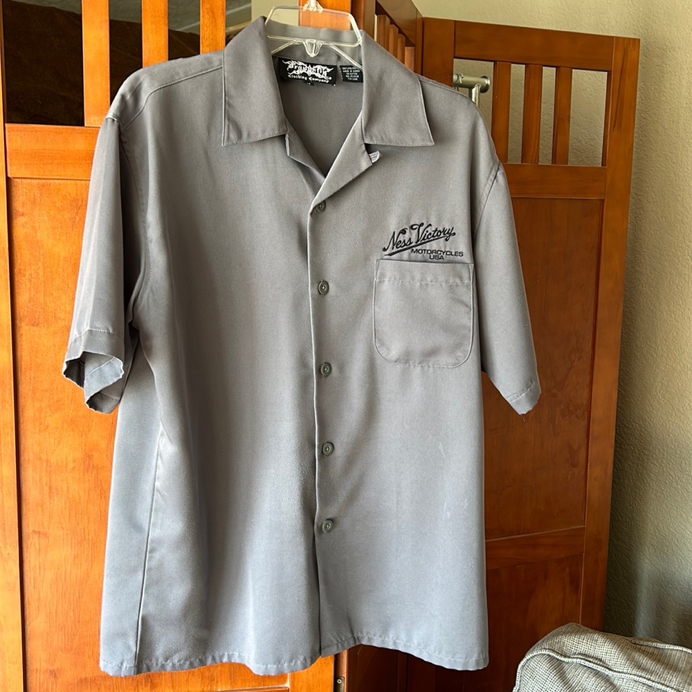 Dragonfly Ness Victory Motorcycles USA (employee shirt)